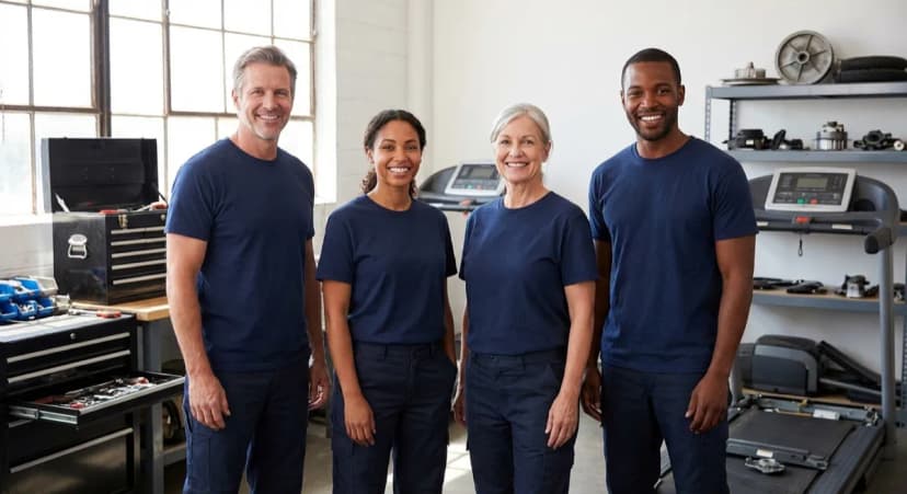 First Responder Station Fitness Equipment Repair