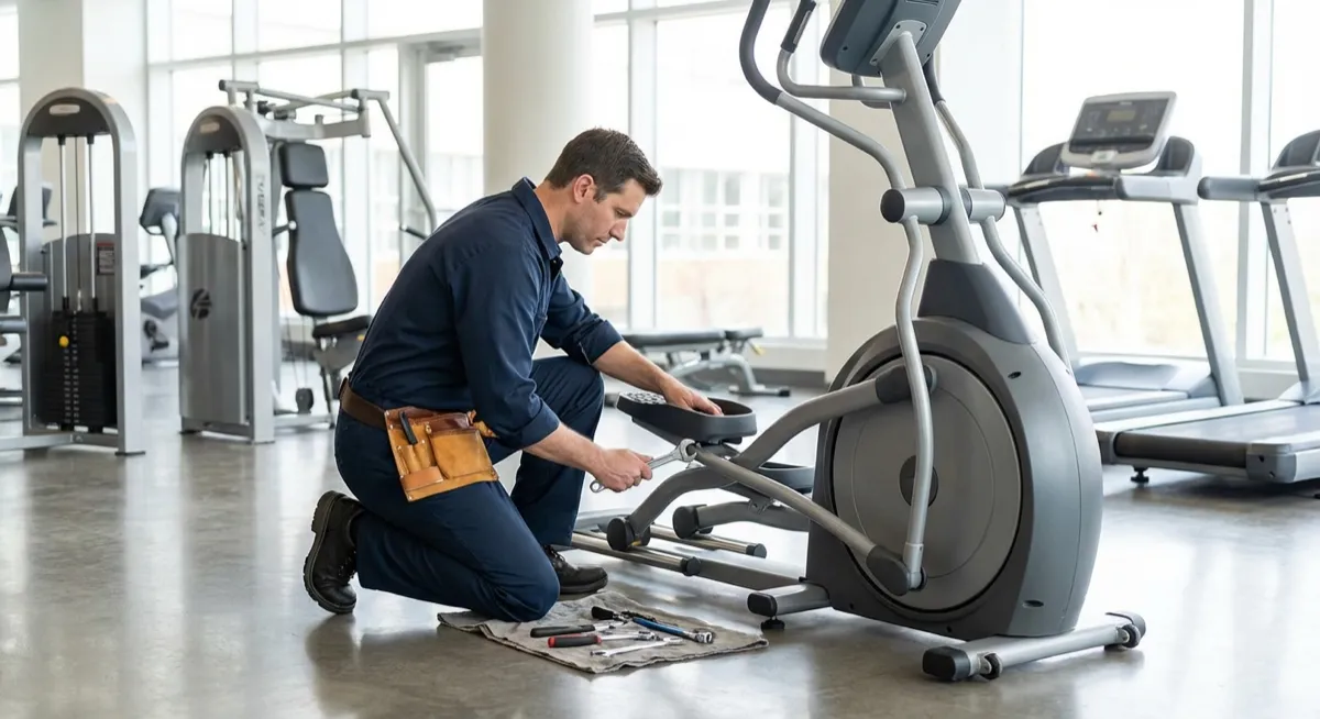 Fitness equipment maintenance and repair services